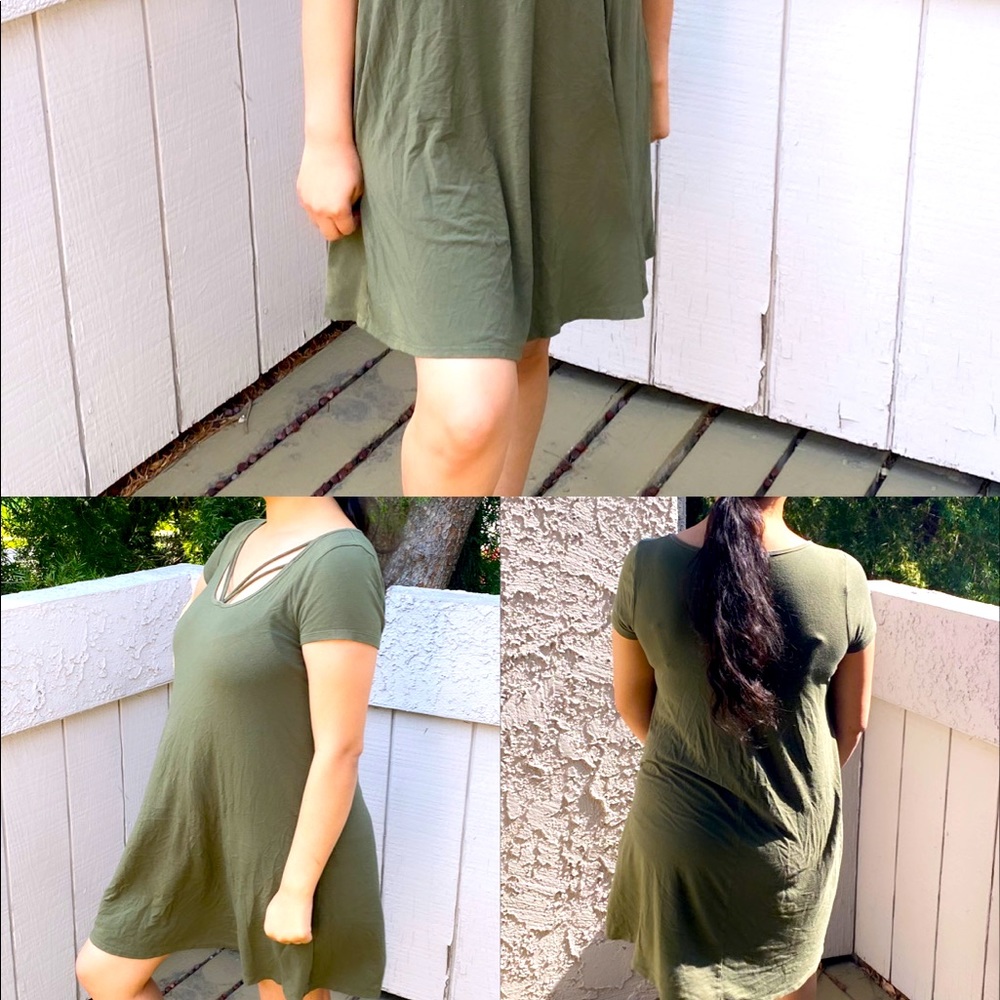 Green Knit Dress